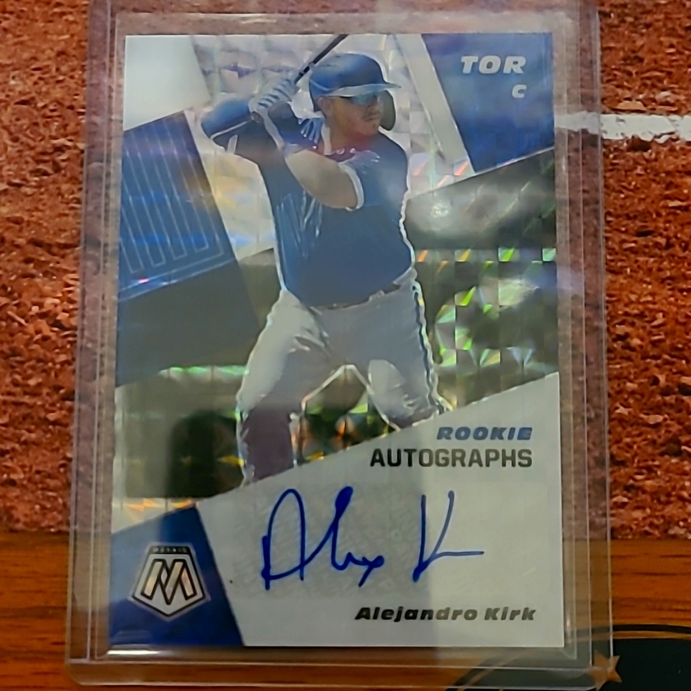 2021 Mosaic Alejandro Kirk rookie auto